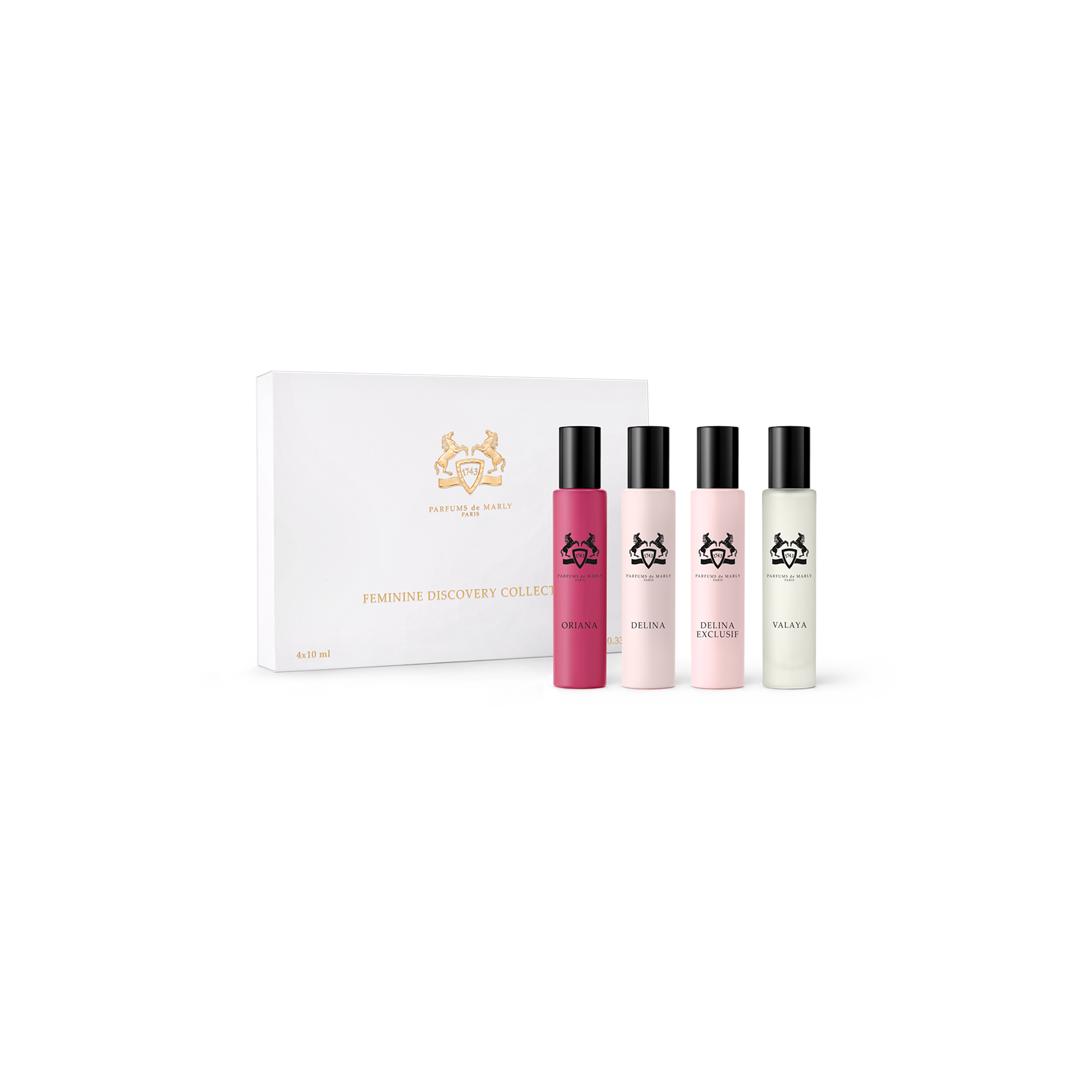 Feminine Discovery Collection (4x10ml) - Parfums de Marly Official Feminine Discovery Collection (4x10ml) - Parfums de Marly Official