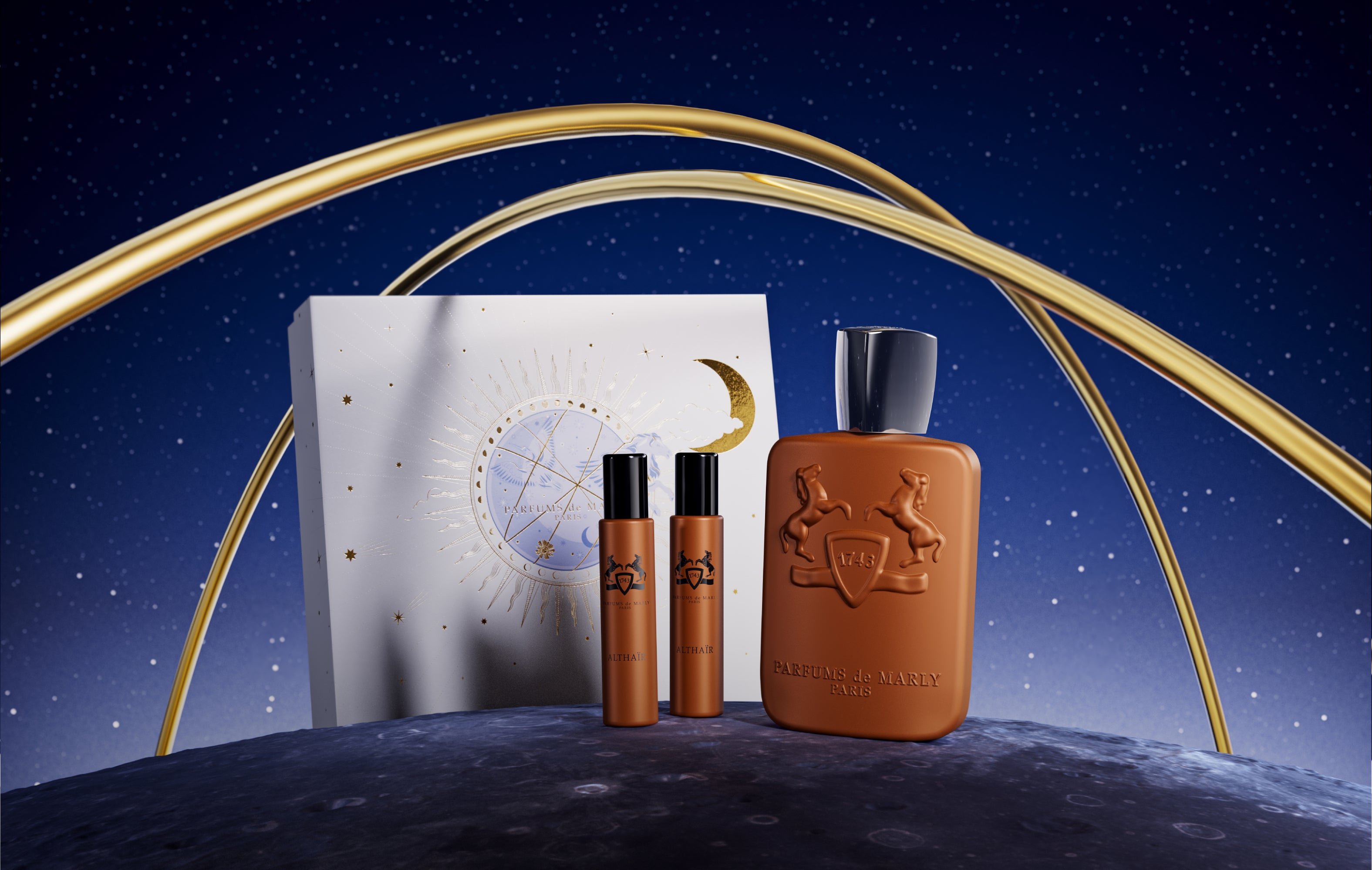 PARFUMS de MARLY PEGASUS リフィルセット 3x10ml Pegasus Refill Travel Set by Parfums de Marly - Sensa Beauty