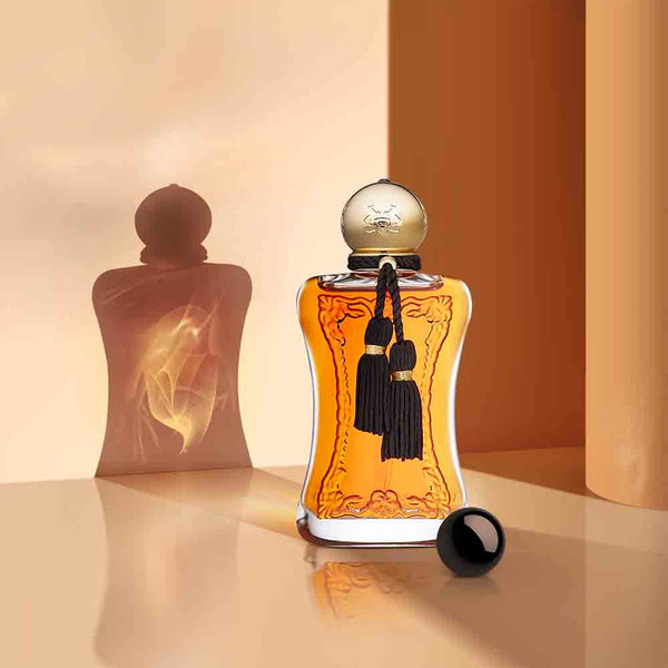 Safanad by Parfums de Marly, a light scent with ylang-ylang, orange blossom and jasmine.